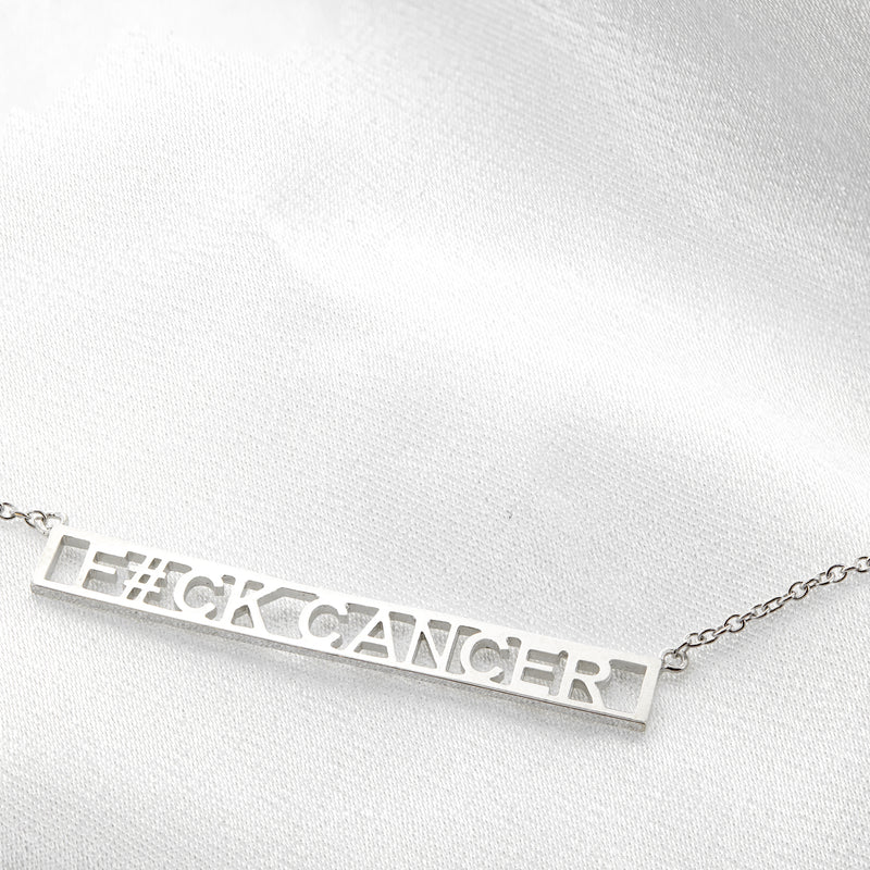 F#CK CANCER NECKLACE