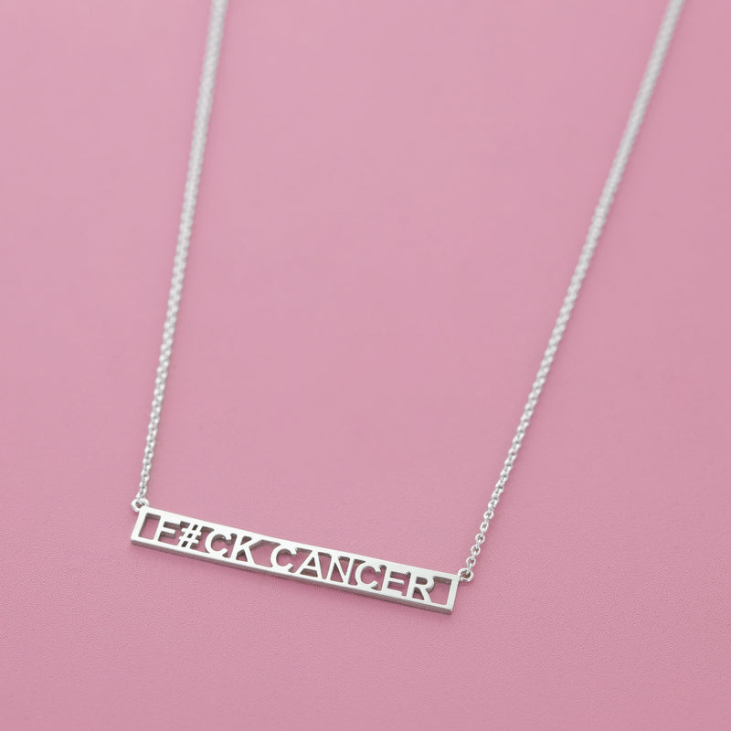 F#CK CANCER NECKLACE