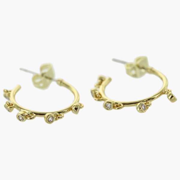 Tegen Hoop Earrings