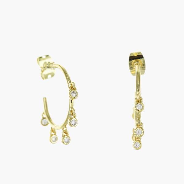 Tegen Hoop Earrings