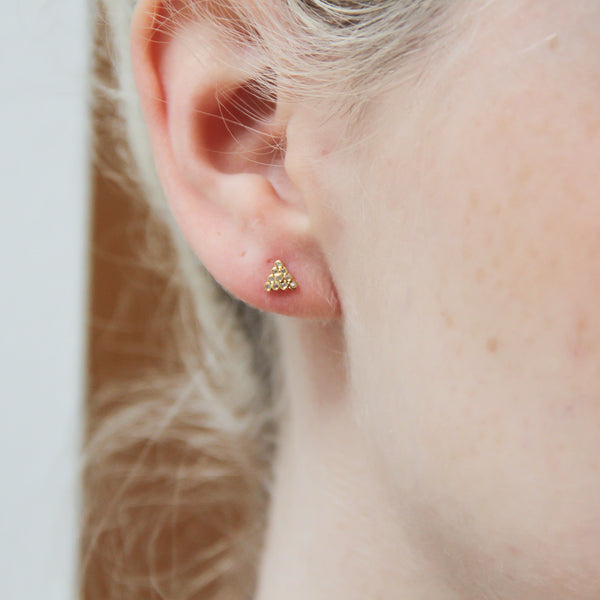 Giza Triangle Studs