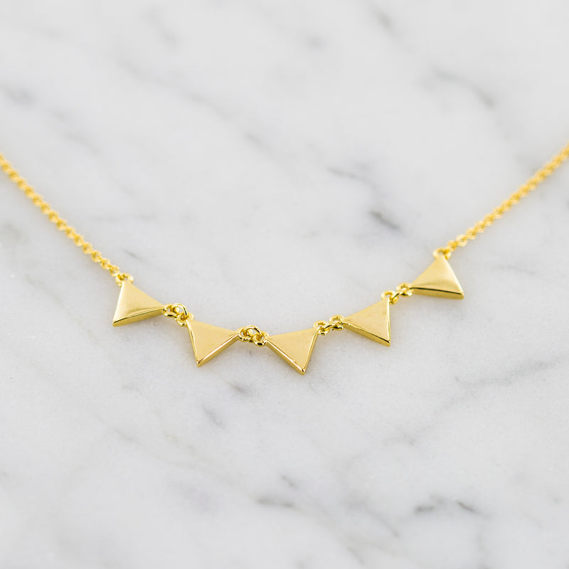 Giza Triangle Necklace