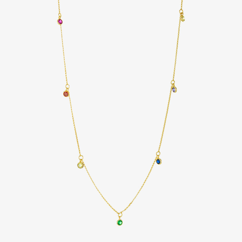 Iris Charm Necklace